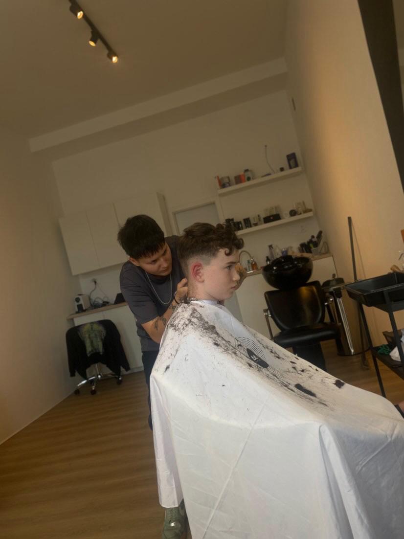 pansky fade střih